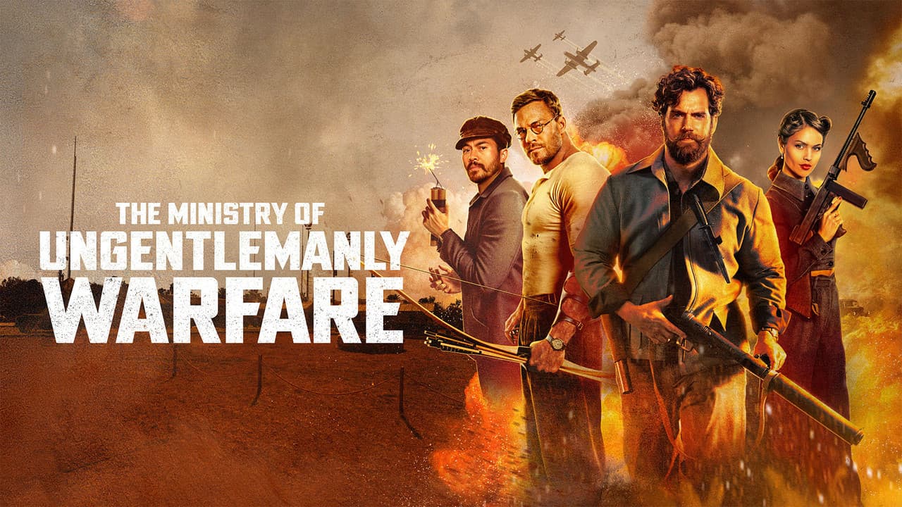 The Ministry of Ungentlemanly Warfare — backdrops with title 1