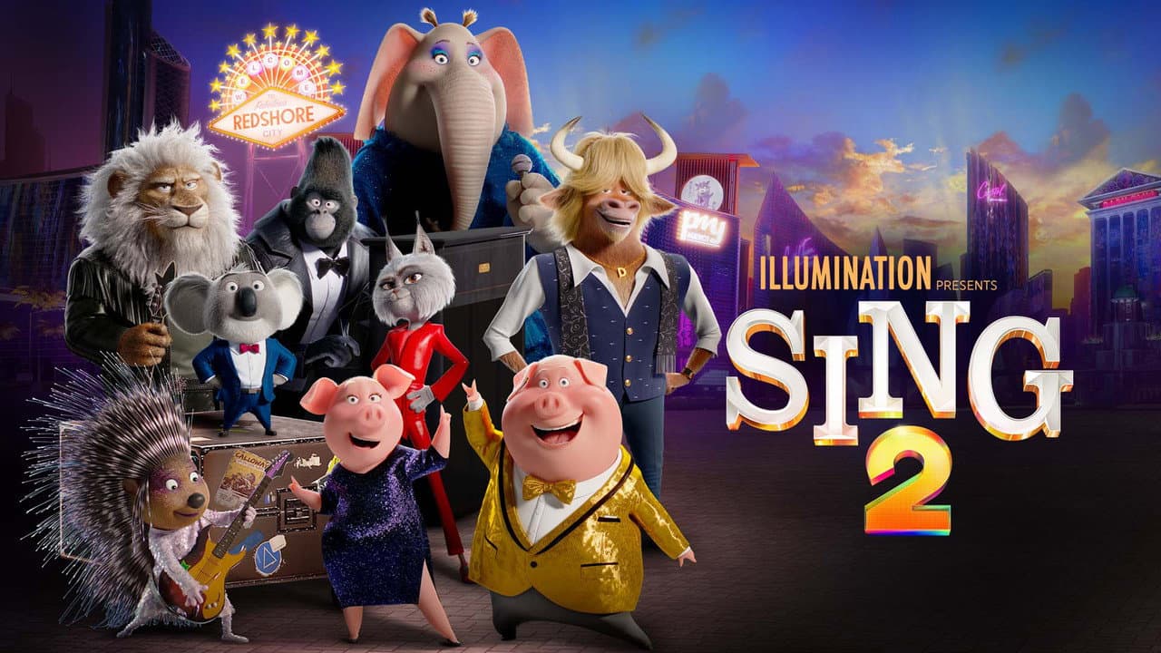Sing 2 — backdrops with title 7