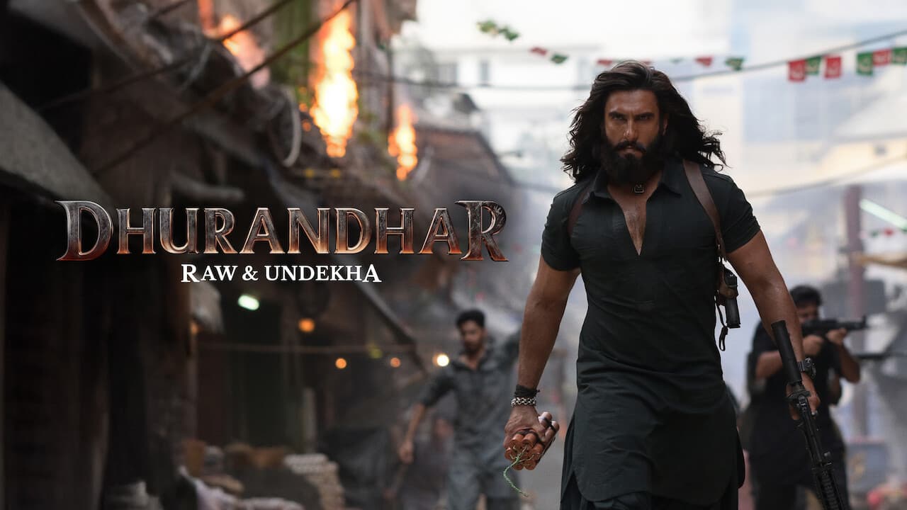 Dhurandhar — backdrops with title 5