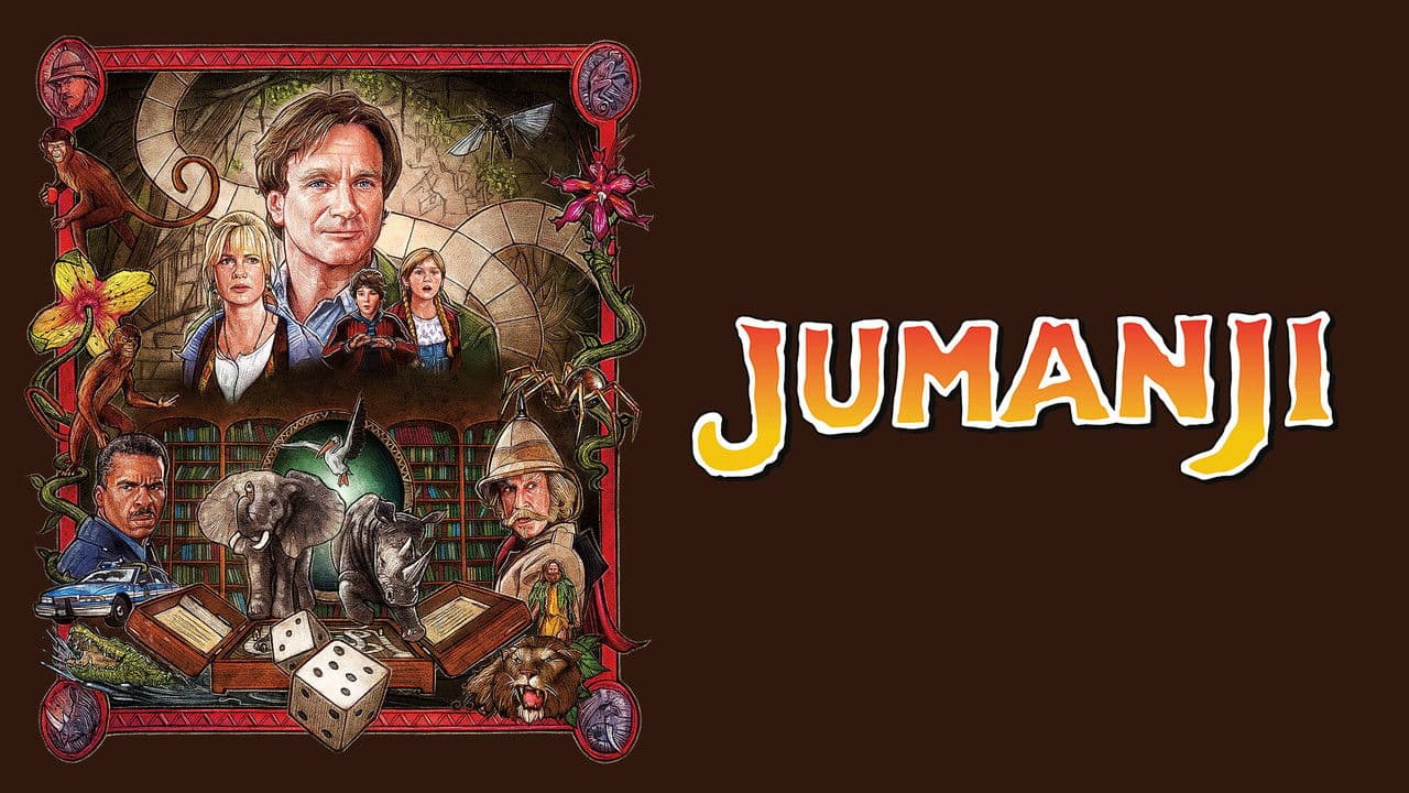 Jumanji — backdrops with title 4