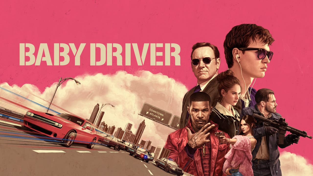 Baby Driver — backdrops with title 4