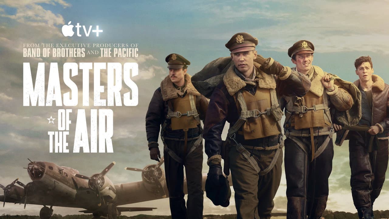 Masters of the Air — backdrops with title 6