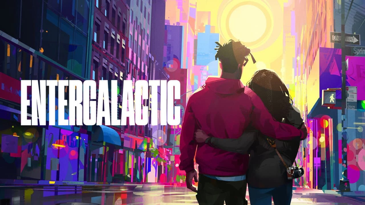 Entergalactic — backdrops with title 1