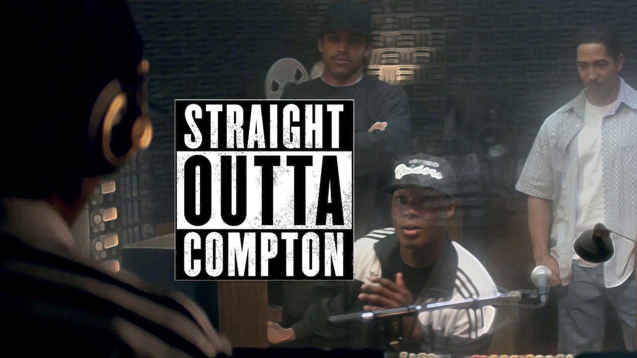 Straight Outta Compton — backdrops with title 6