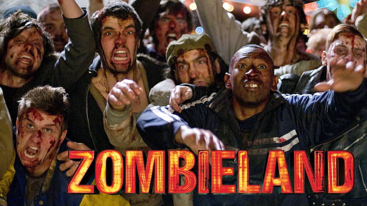 Zombieland — backdrops with title 7