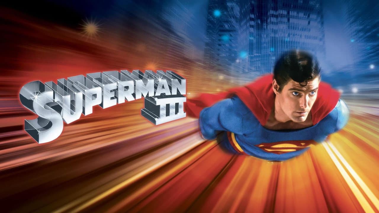 Superman III — backdrops with title 7
