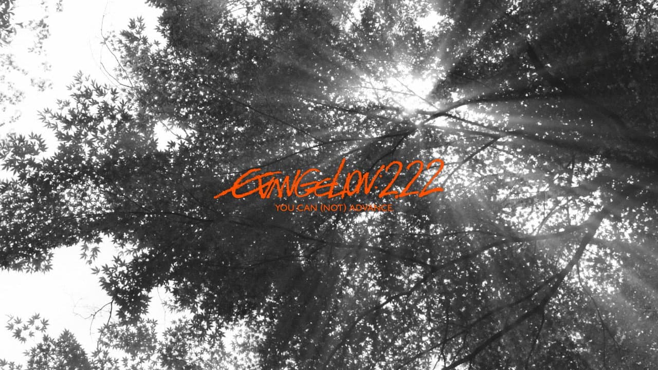 Evangelion: 2.0 You Can (Not) Advance — backdrops with title 2