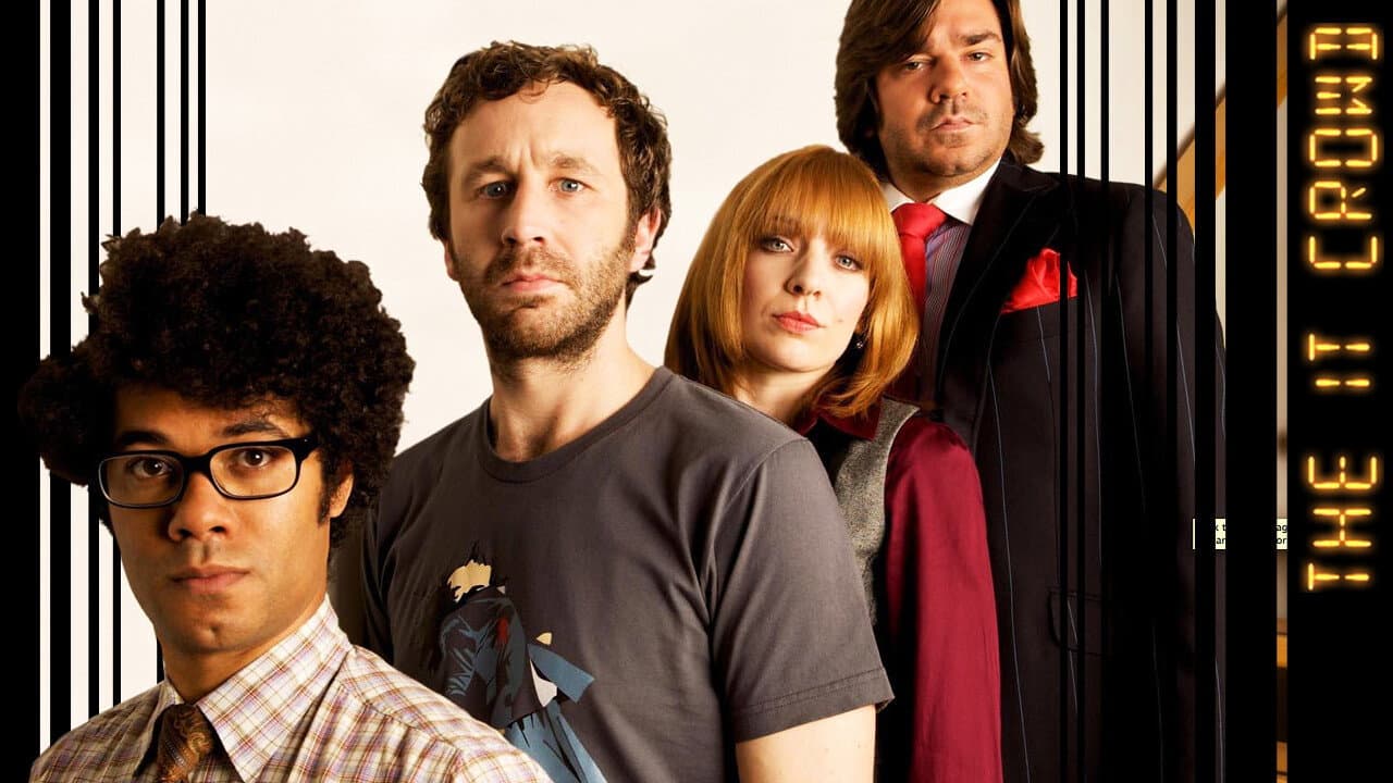 The IT Crowd — backdrops with title 8