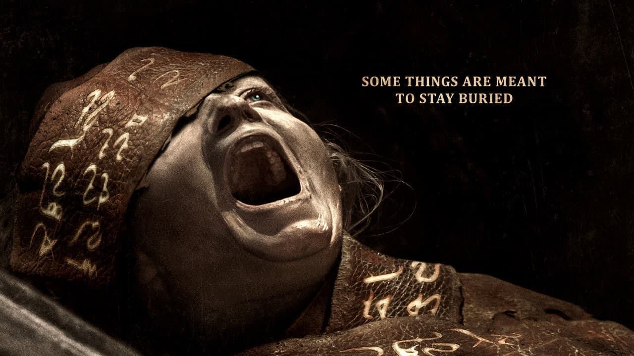 Lee Cronin's The Mummy — backdrops with title 4