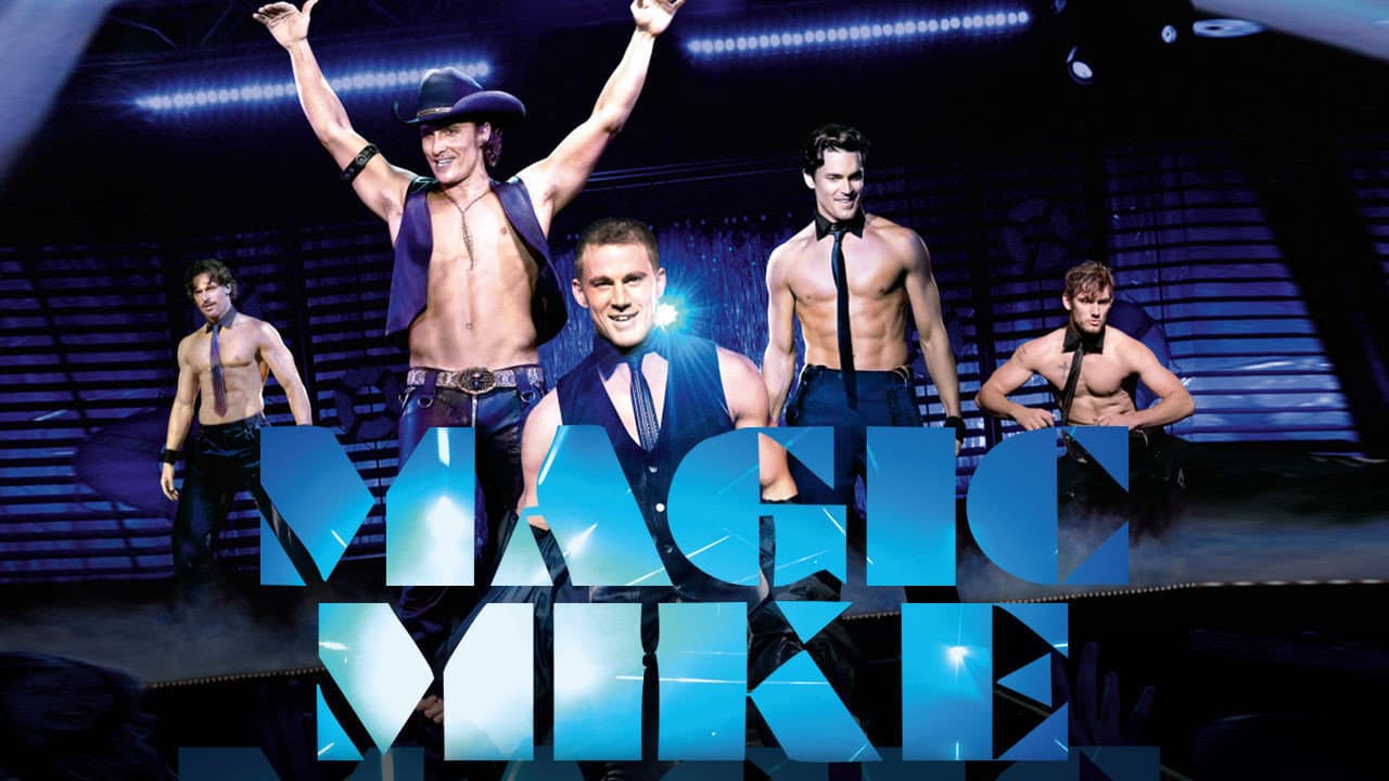 Magic Mike — backdrops with title 4
