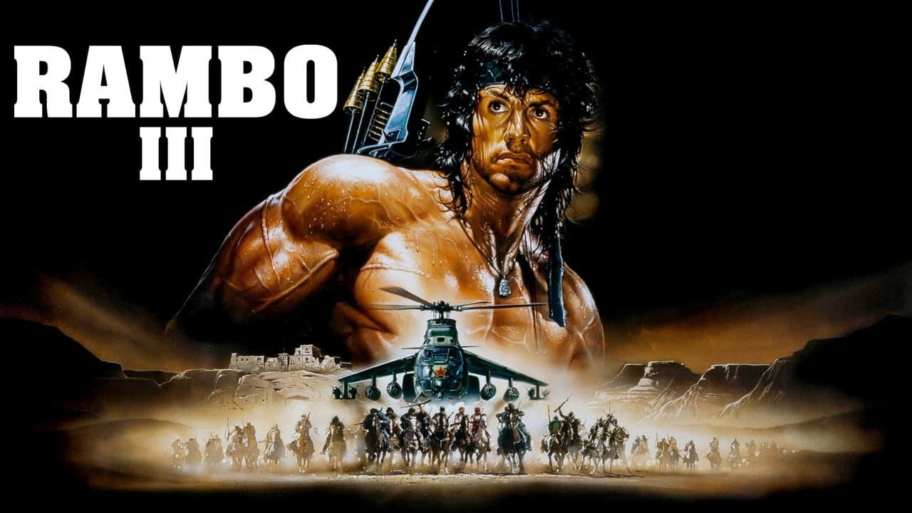 Rambo III — backdrops with title 4