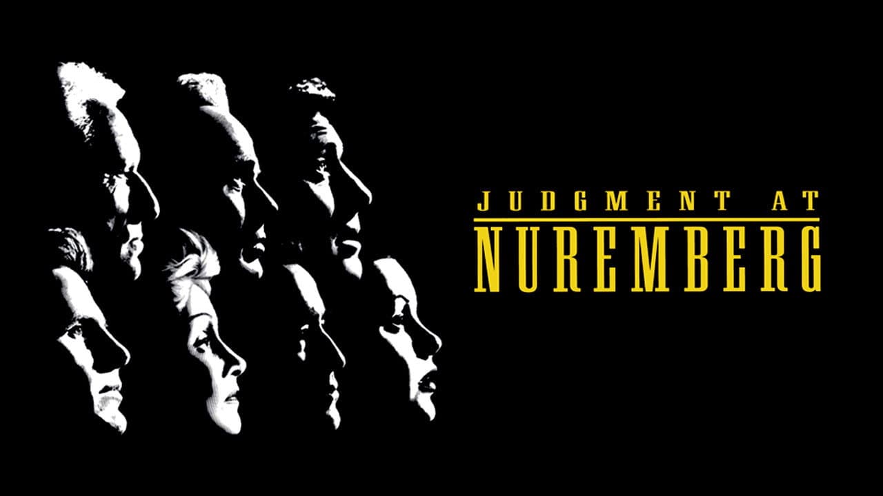 Judgment at Nuremberg — backdrops with title 5