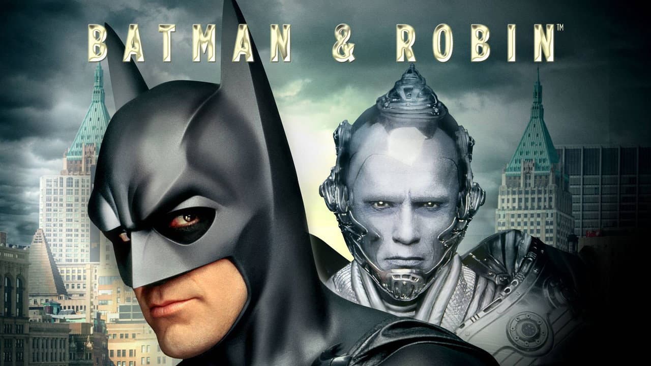 Batman & Robin — backdrops with title 6
