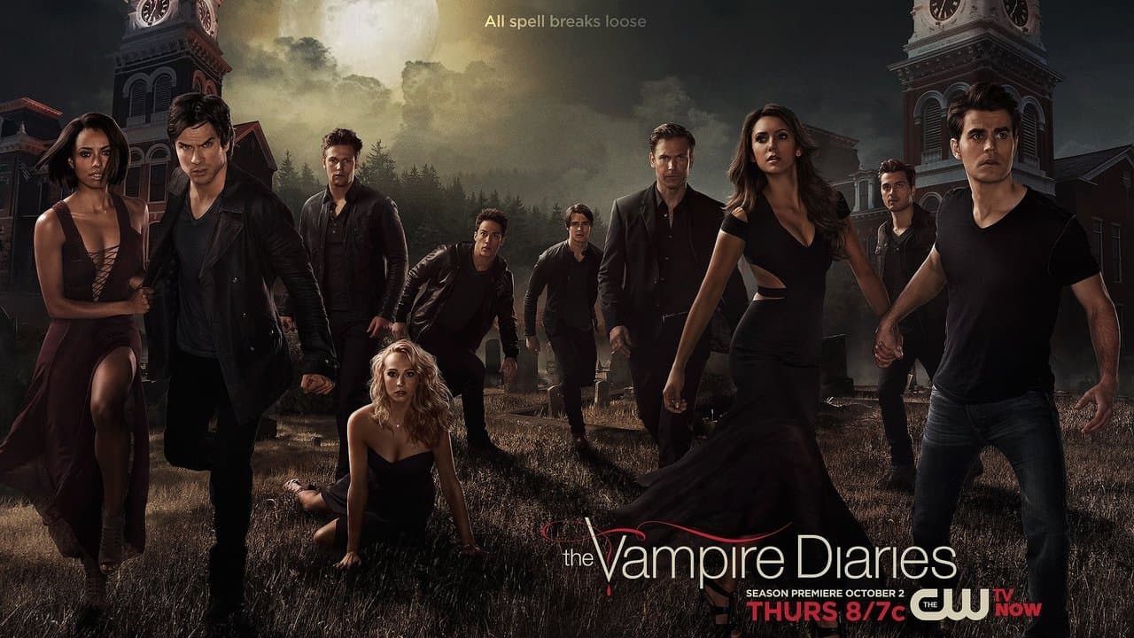 The Vampire Diaries — backdrops with title 4
