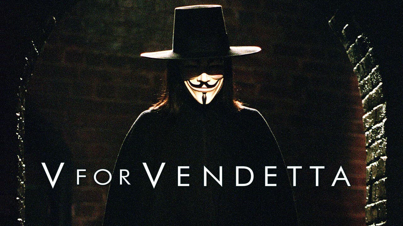 V for Vendetta — backdrops with title 8