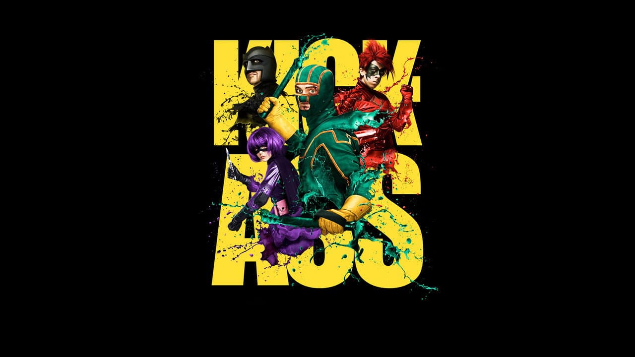 Kick-Ass — backdrops with title 2