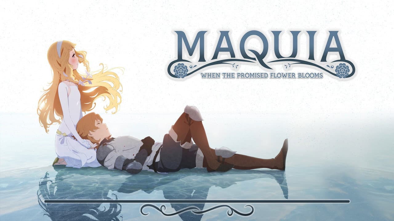 Maquia: When the Promised Flower Blooms — backdrops with title 1
