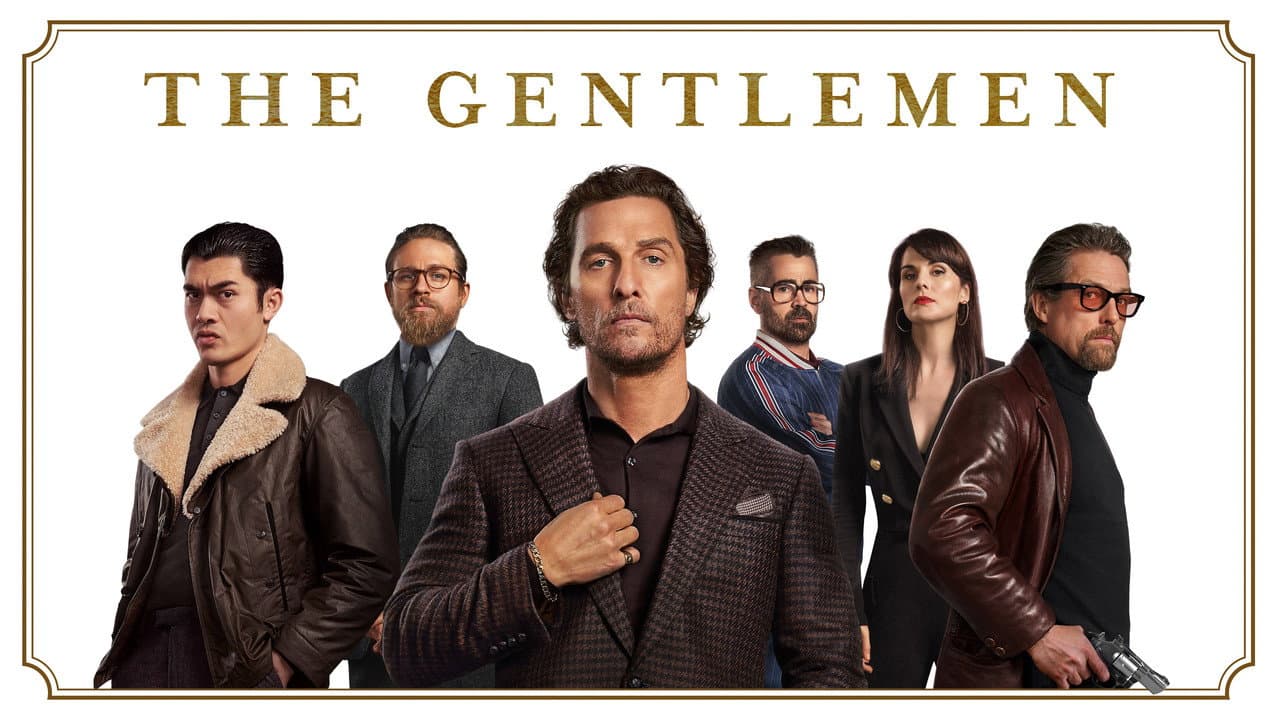 The Gentlemen — backdrops with title 3