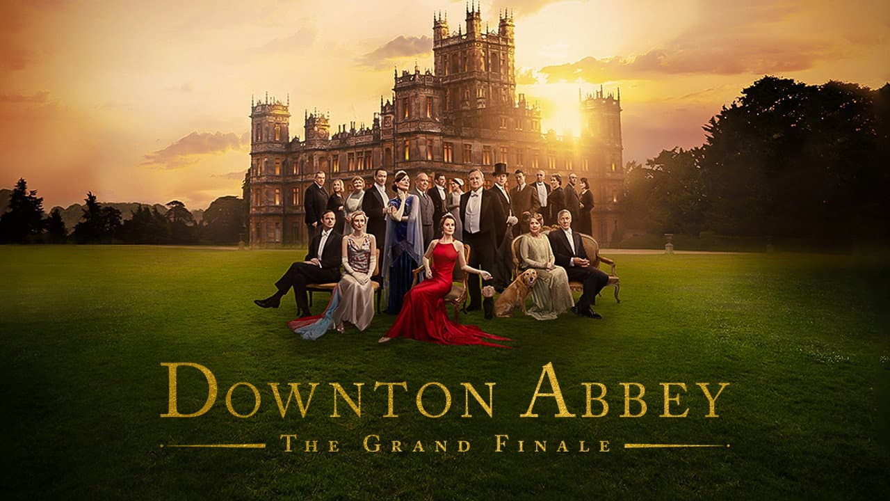 Downton Abbey: The Grand Finale — backdrops with title 4