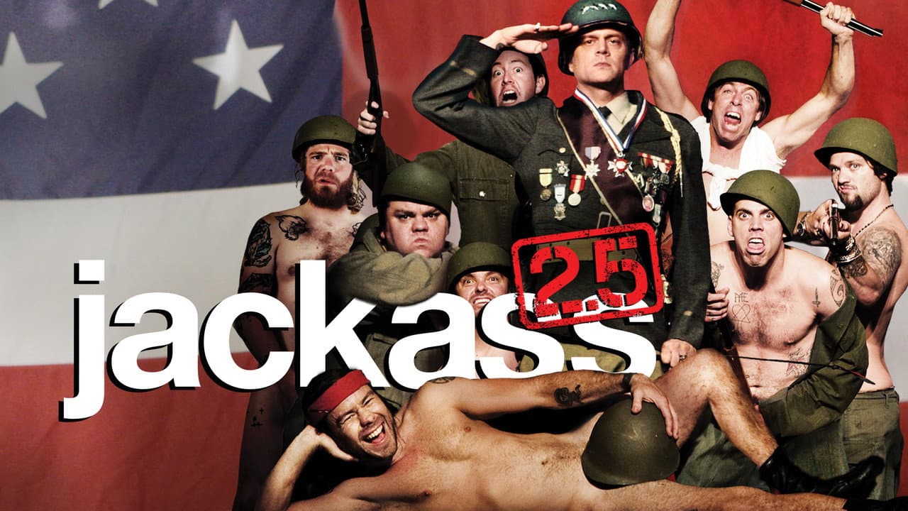 Jackass 2.5 — backdrops with title 1