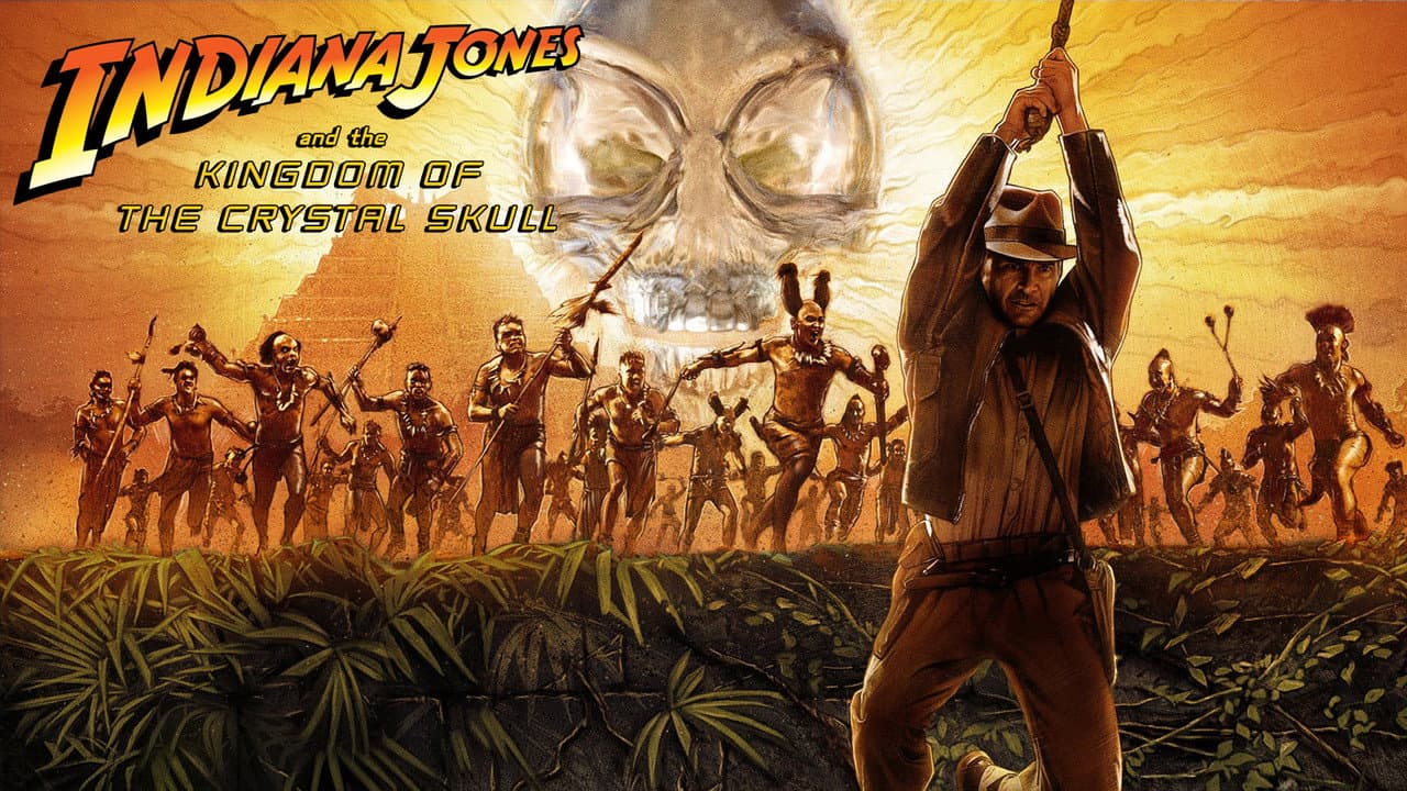 Indiana Jones and the Kingdom of the Crystal Skull — backdrops with title 6