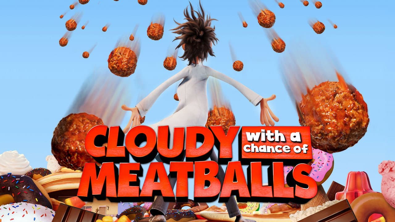 Cloudy with a Chance of Meatballs — backdrops with title 3