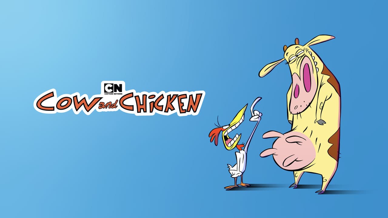 Cow and Chicken — backdrops with title 1
