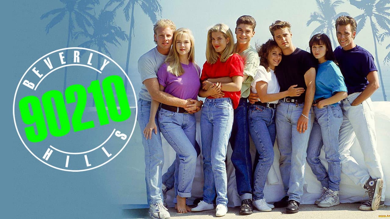 Beverly Hills, 90210 — backdrops with title 5