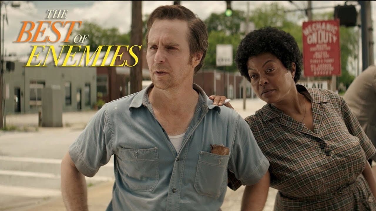 The Best of Enemies — backdrops with title 3