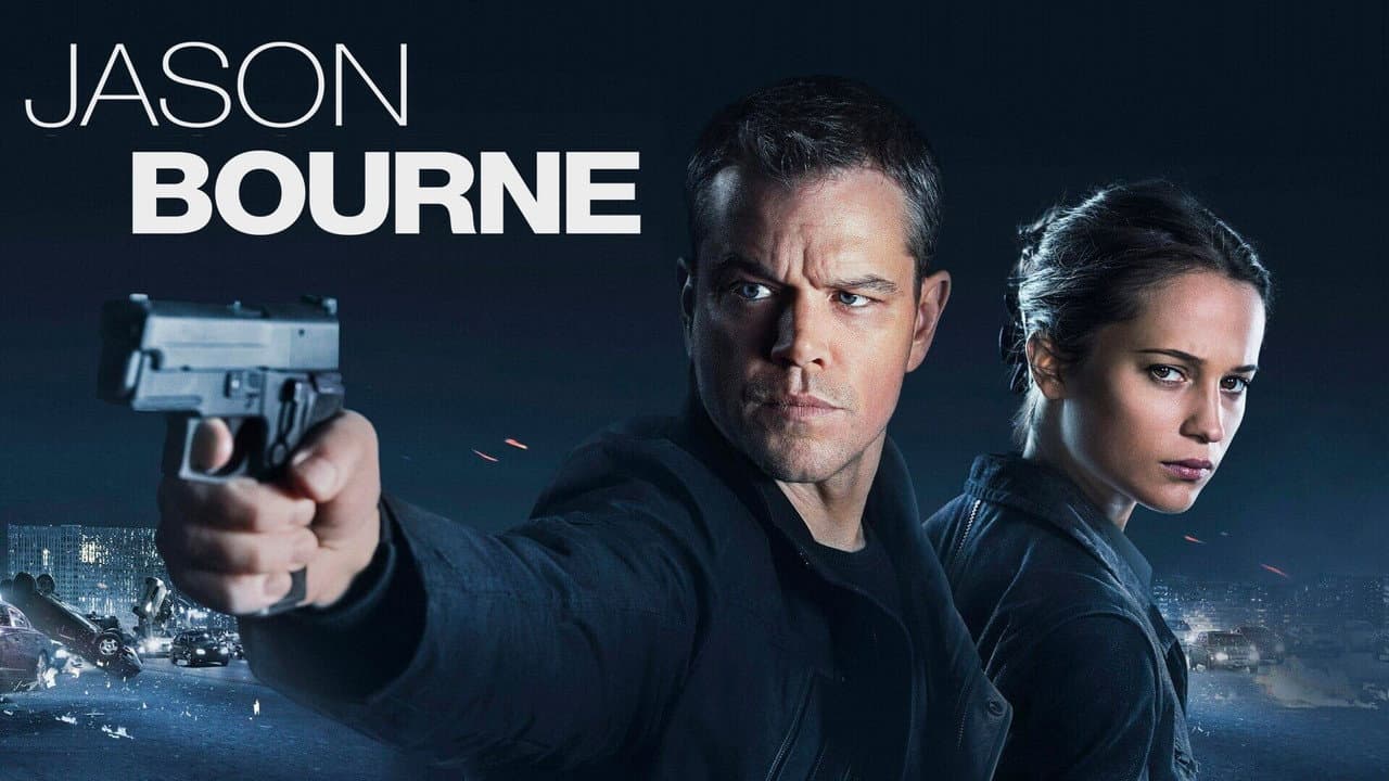 Jason Bourne — backdrops with title 7