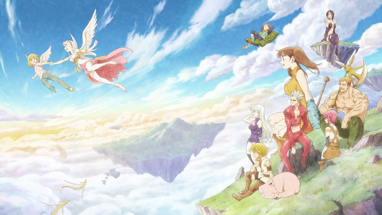 The Seven Deadly Sins: Prisoners of the Sky — backdrops 5