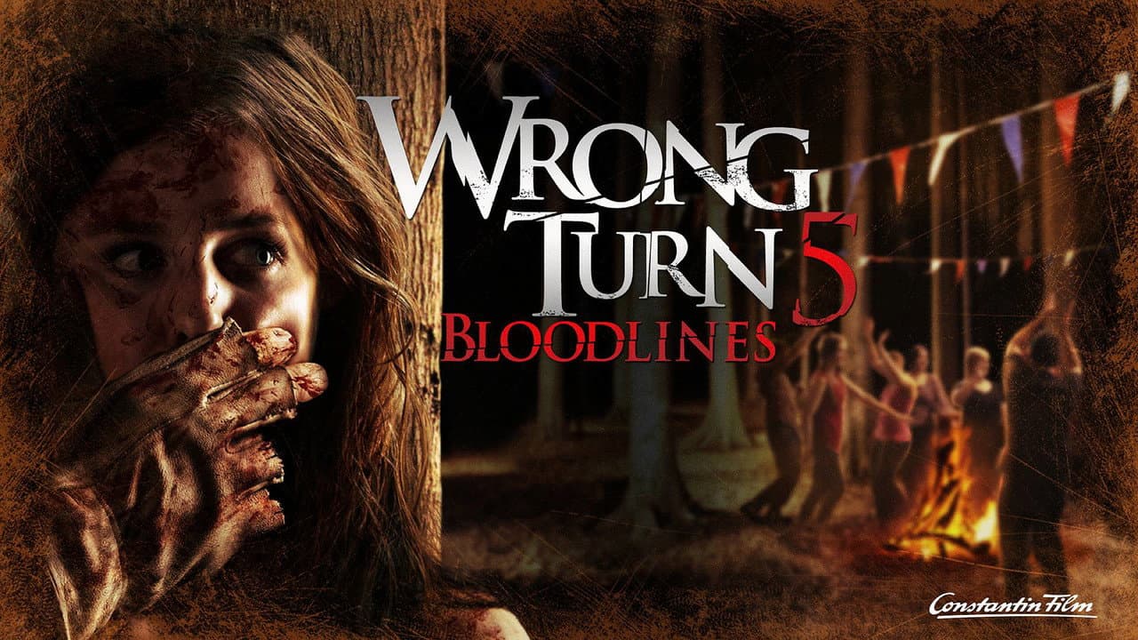 Wrong Turn 5: Bloodlines — backdrops with title 3