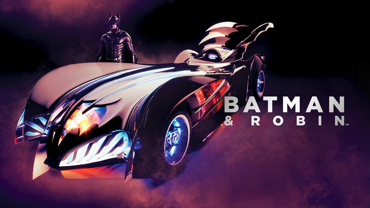 Batman & Robin — backdrops with title 4