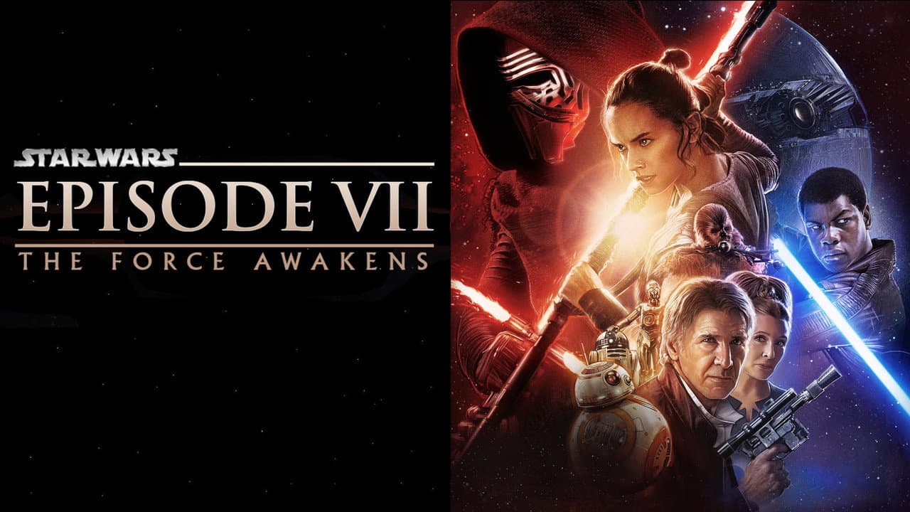 Star Wars: The Force Awakens — backdrops with title 6