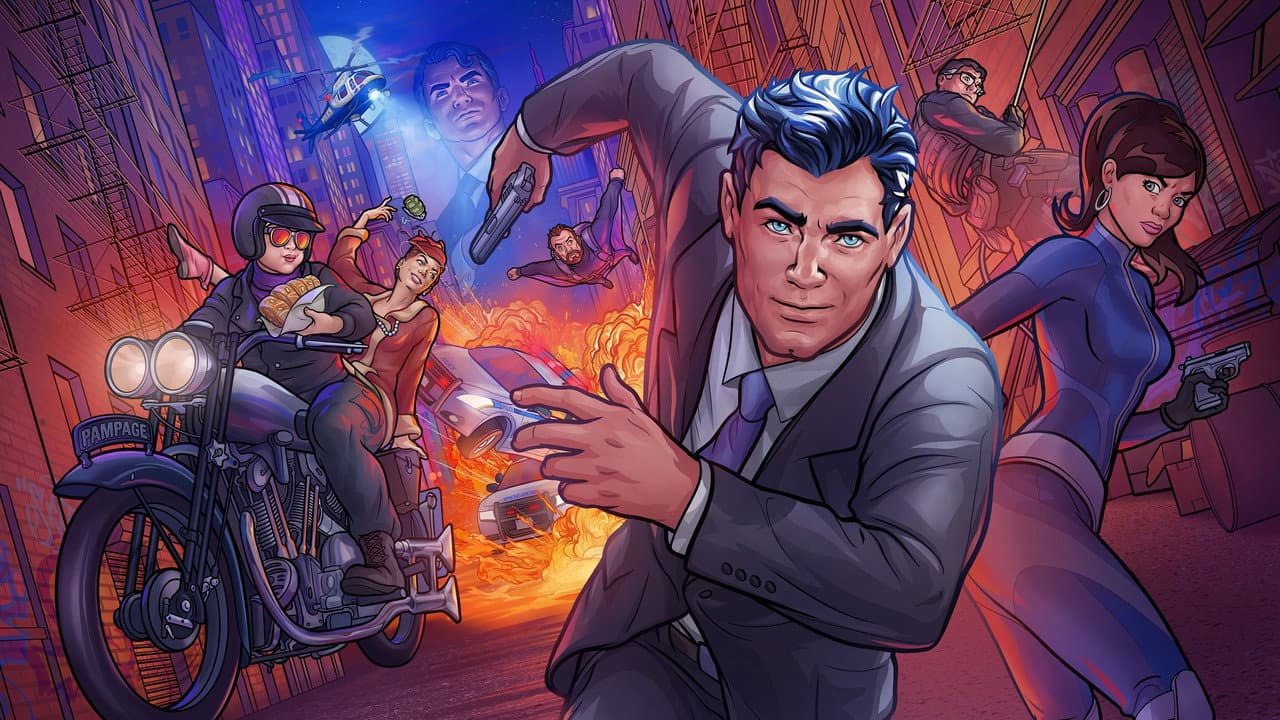 Archer — backdrops 2