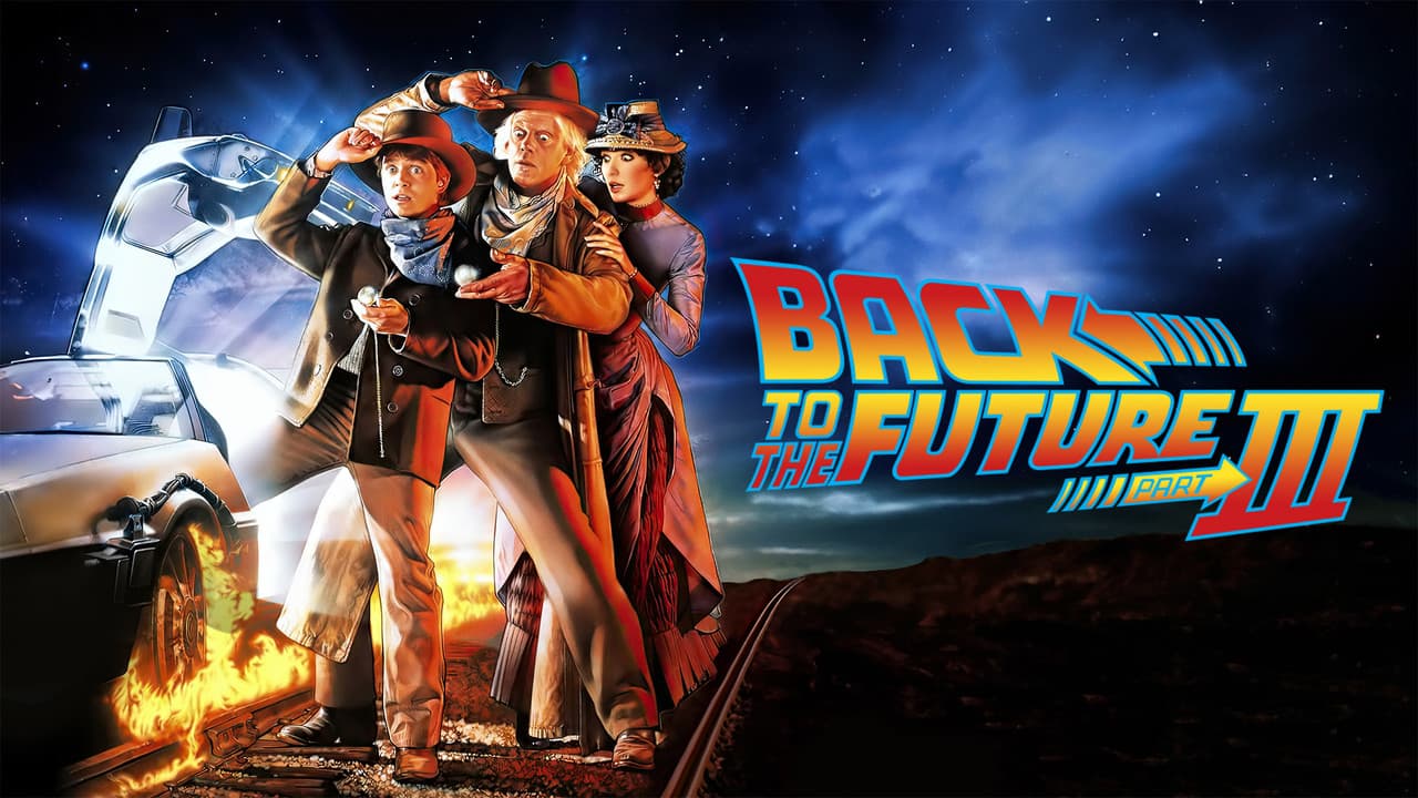 Back to the Future Part III — backdrops with title 2