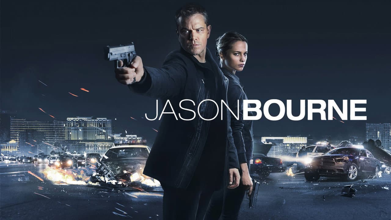 Jason Bourne — backdrops with title 6