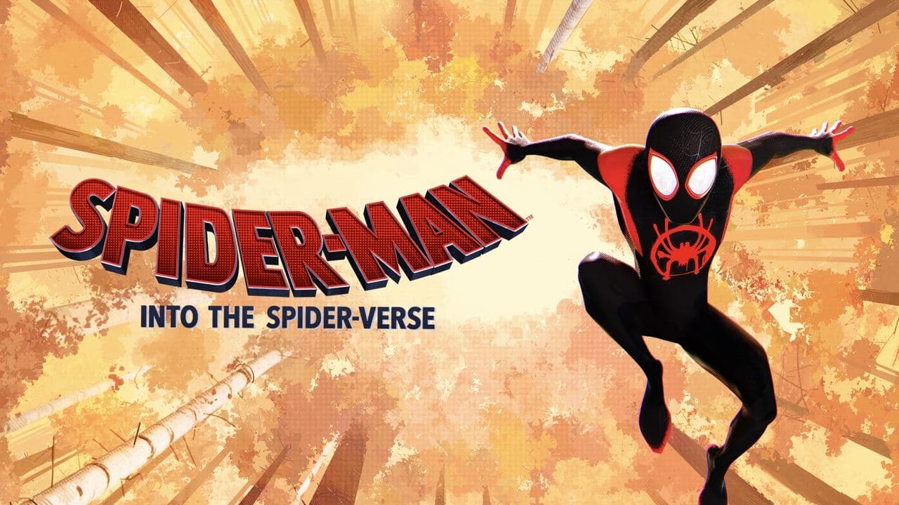 Spider-Man: Into the Spider-Verse — backdrops with title 1