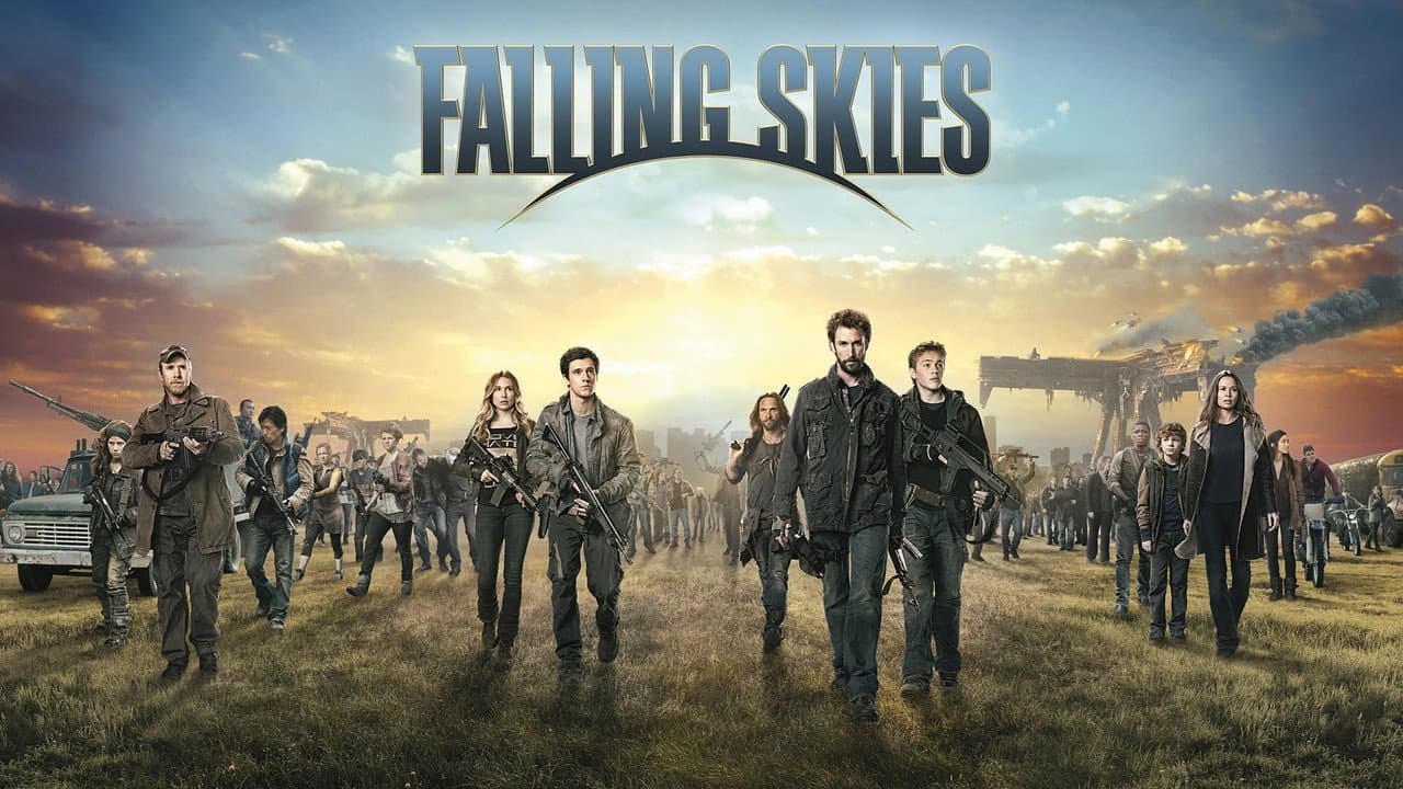 Falling Skies — backdrops with title 3