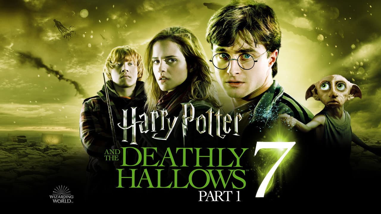 Harry Potter and the Deathly Hallows: Part 1 — backdrops with title 4