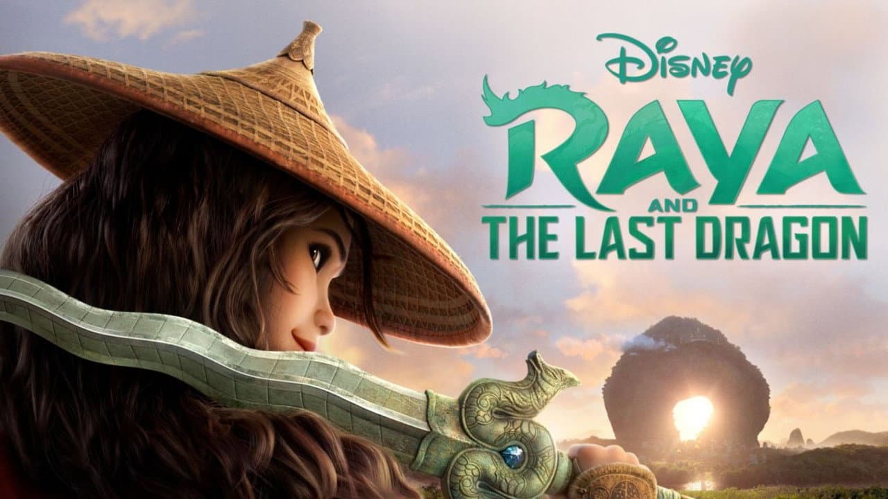 Raya and the Last Dragon — backdrops with title 7