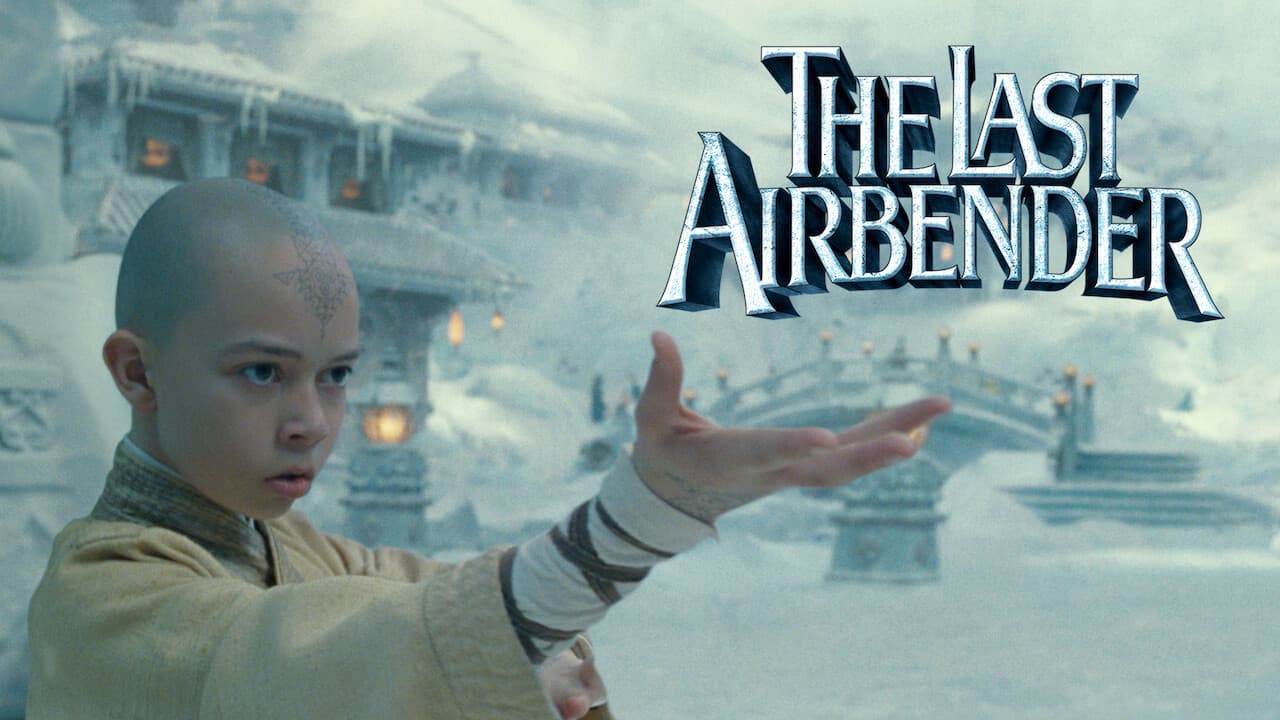 The Last Airbender — backdrops with title 6