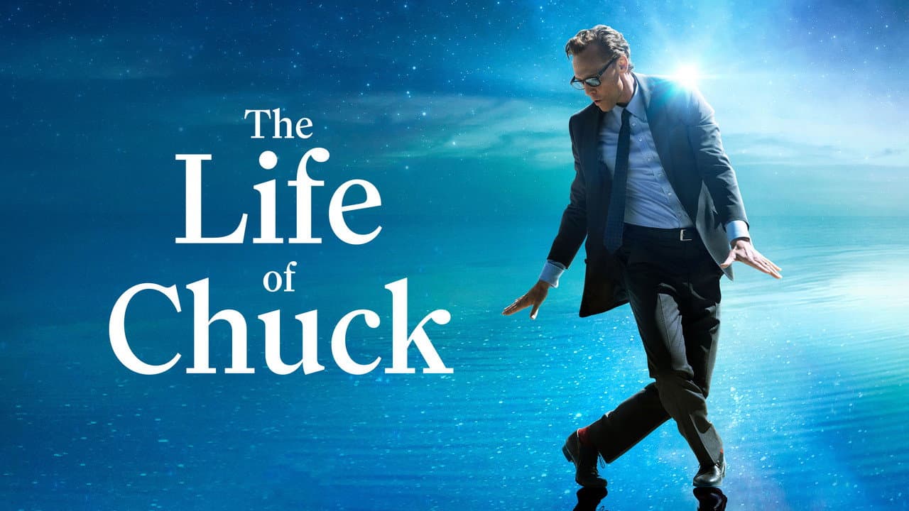 The Life of Chuck — backdrops with title 3