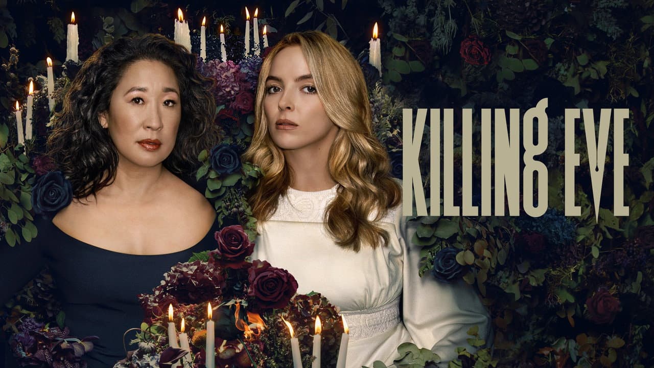 Killing Eve — backdrops with title 1