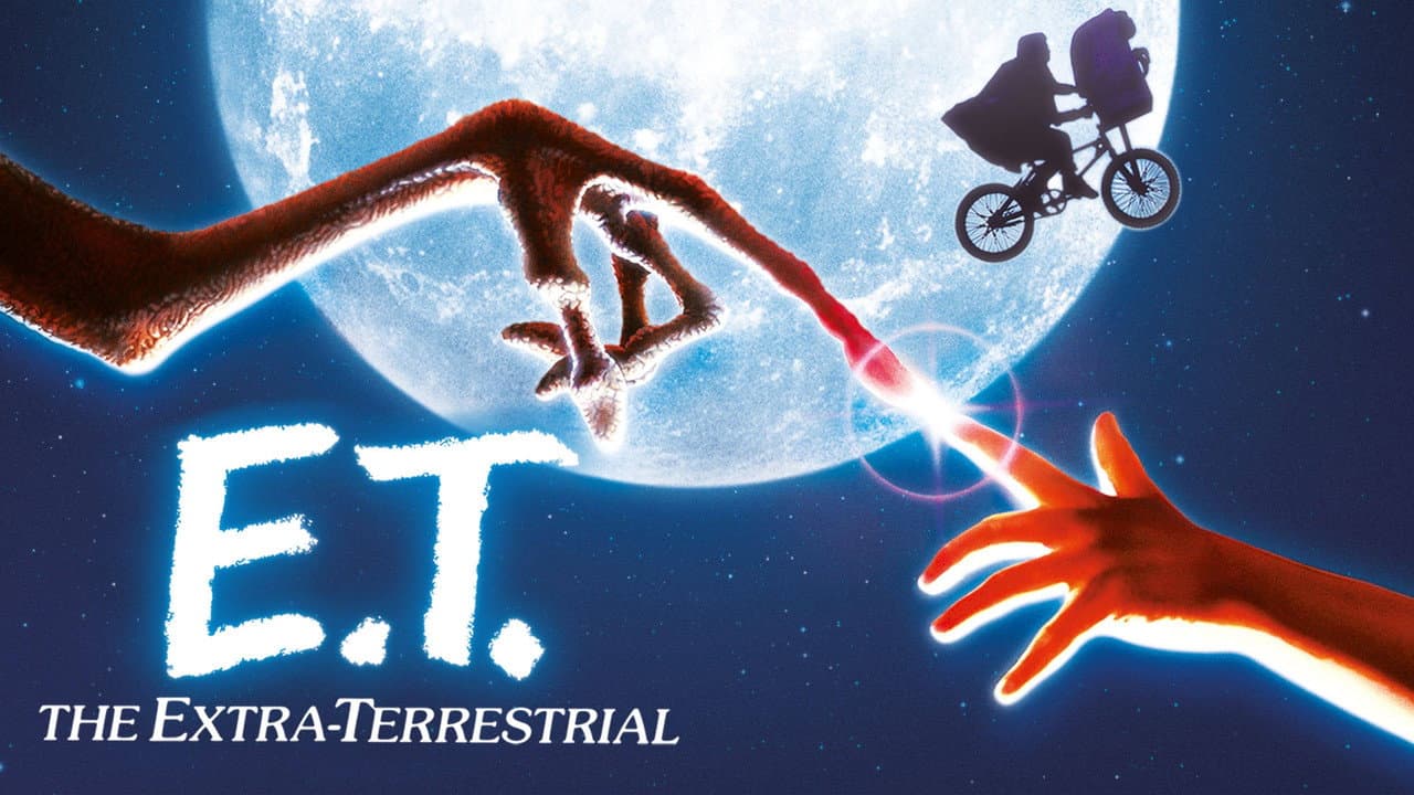 E.T. the Extra-Terrestrial — backdrops with title 2