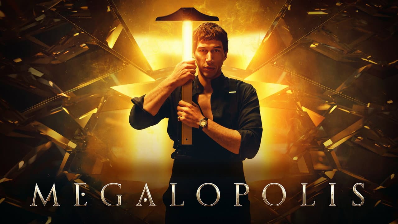 Megalopolis — backdrops with title 3