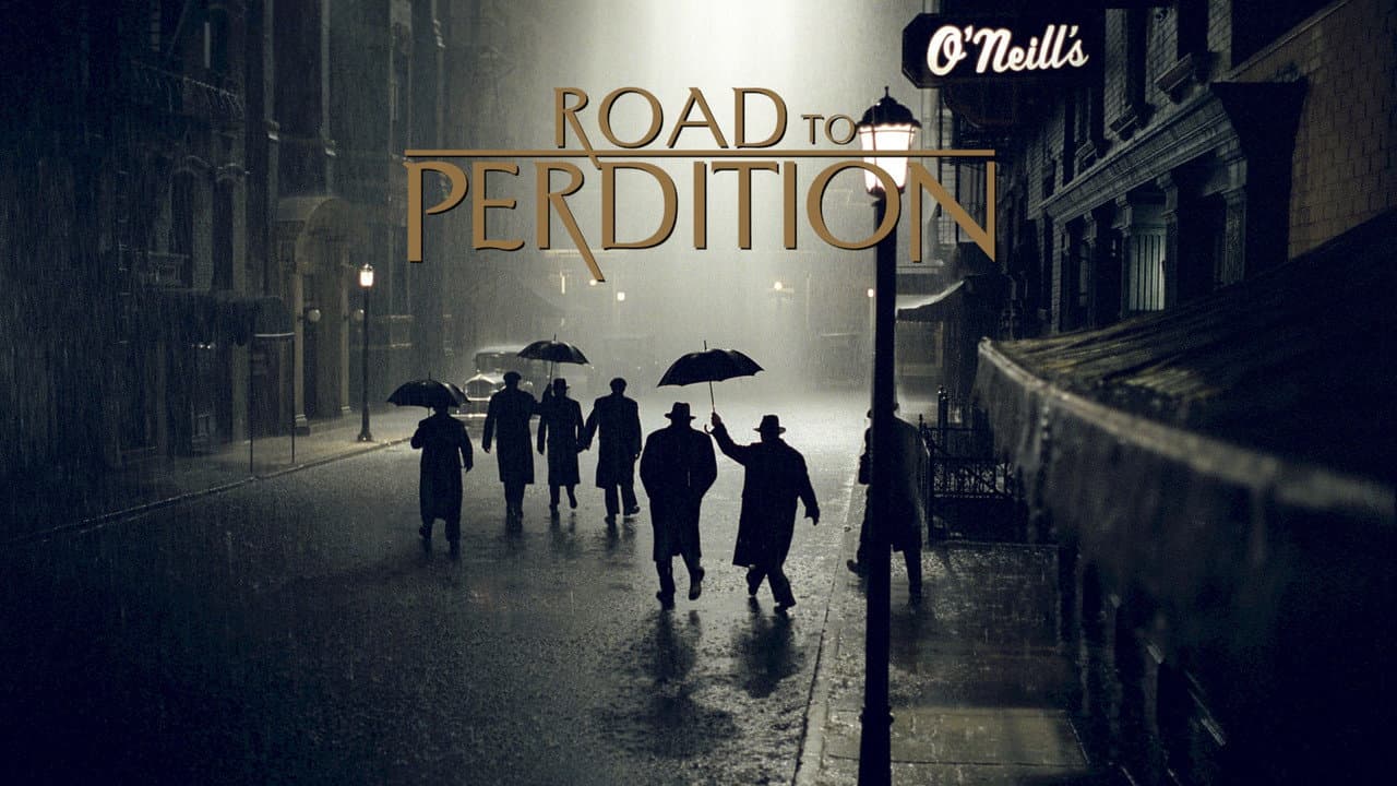 Road to Perdition — backdrops with title 4