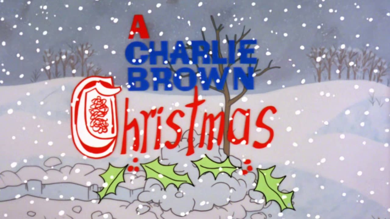 A Charlie Brown Christmas — backdrops with title 2
