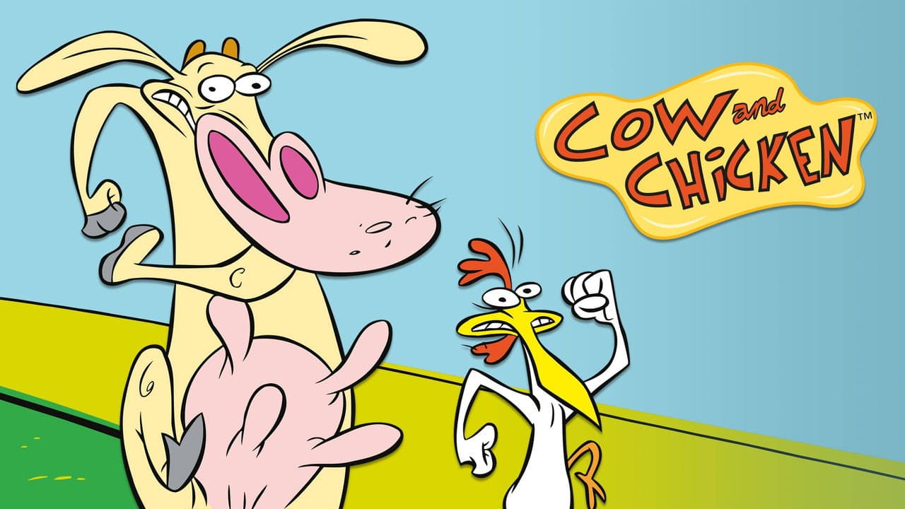 Cow and Chicken — backdrops with title 3