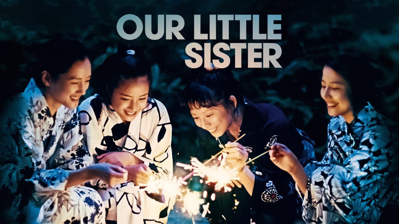 Our Little Sister — backdrops with title 1